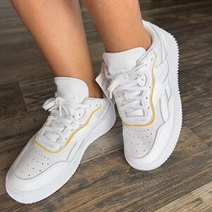 Reebok x Victoria Beckham Dual Court II VB White FW3078 size US 6/EU 37.5 24CM